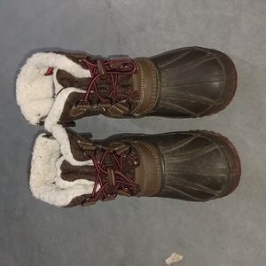 Brown Thermolite winter boots size 11/12
